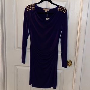Michael Kors long sleeve, mid length dress